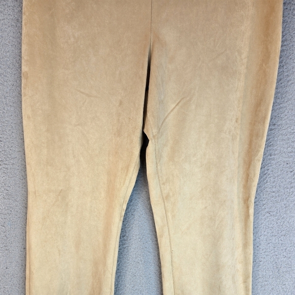 Tommy Bahama Salina Sands Womens Matchstick Pants Sz 8 Faux Suede - Picture 3 of 12